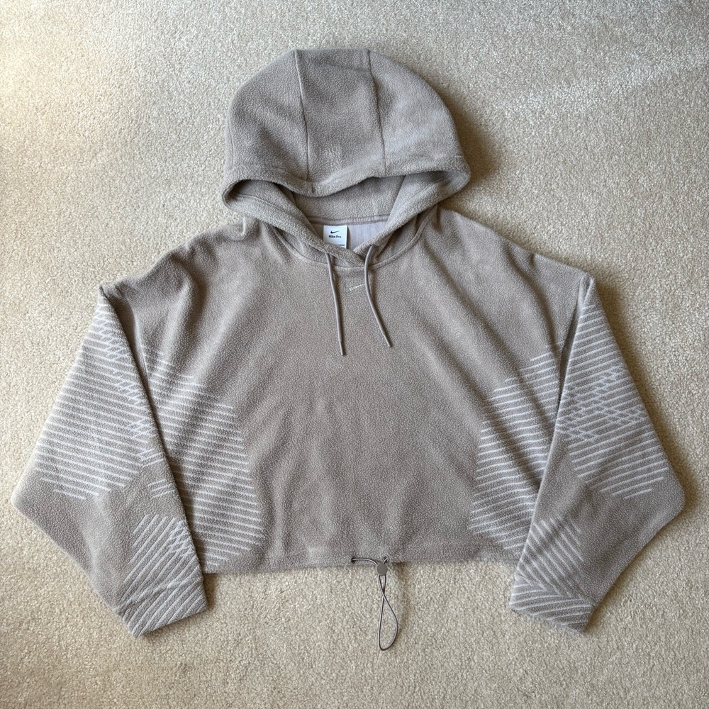 Nike Pro Therma-FIT ADV Cropped Fleece Hoodie